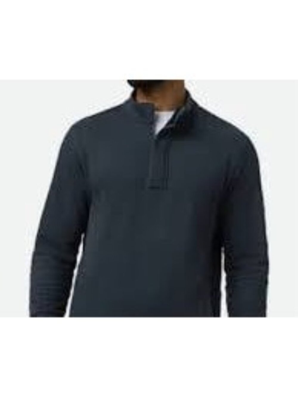 Vuori Men’s Cypress 1/4 Zip Sweatshirt Size XL Smokey Beryl Activewear Pockets